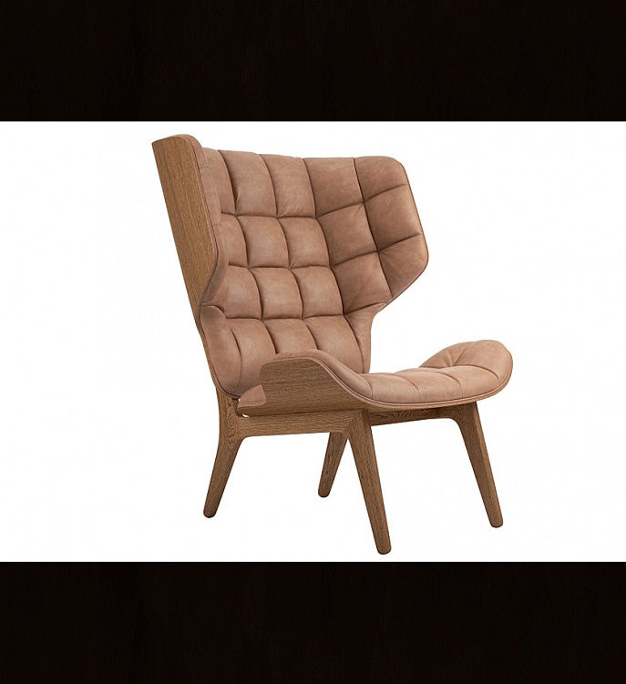 Кресло Mammoth Chair - Leather фабрики NORR11 Фото N4